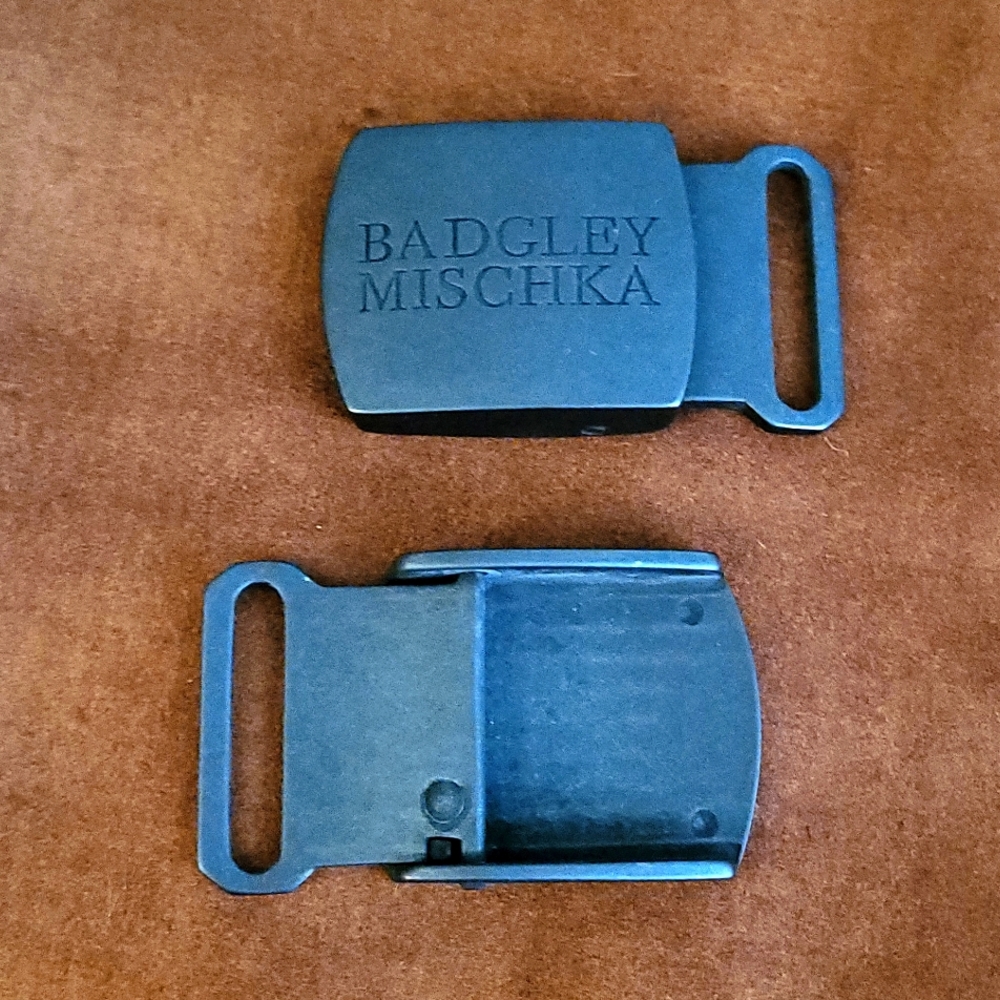Badgley Mischka Belt Buckle Black Brand New
